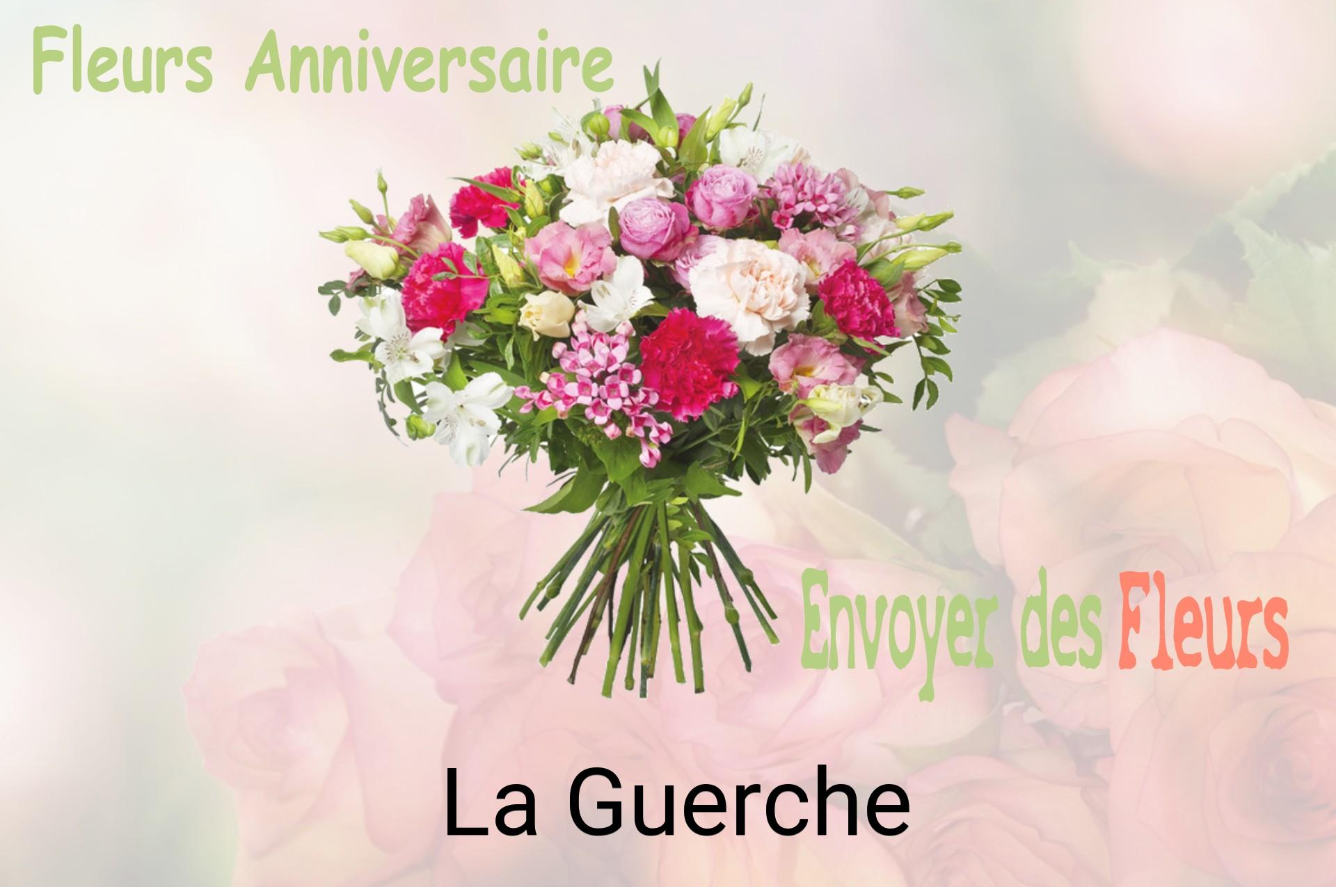 Bouquet de fleurs d’anniversaire livré à La Guerche