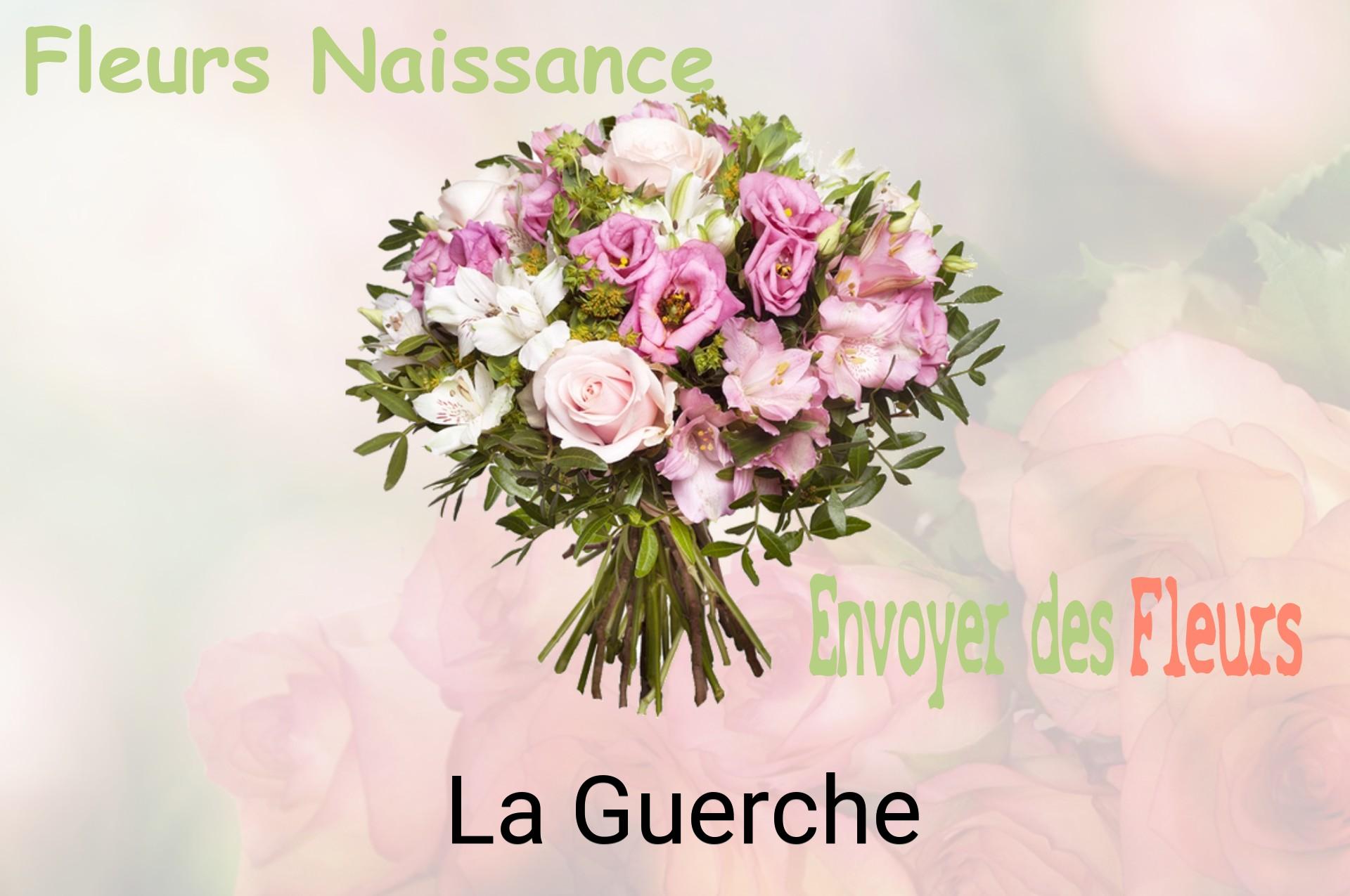 Bouquet de fleurs de naissance livré à La Guerche